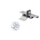 Toilet Stall Door, Stamped Stainless Steel Slide Latch With Keeper - ADA Compliant - 0604