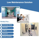 Toilet Partition Door, Stamped Stainless Steel Slide Latch With Keeper And Indicator - ADA Compliant - 0606