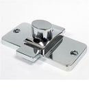 Accurate Chrome Finish, Surface Mount Slide Latch - ADA Compliant - 40-8512899