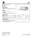 Soap Dish, Stainless, Surface Mount - Bradley-900-000000