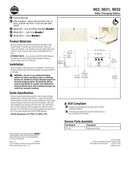 Rectangular Baby Changer, Horizontal, Surface Mounted,Cream - Bradley-9632-000000