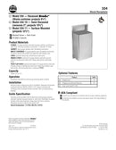 Waste Receptacle 18 gallon - Bradley - 334-000000