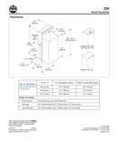 Waste Receptacle 18 gallon - Bradley - 334-000000