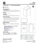 Diplomat Series - Waste Receptacle 16.5 Gallon - Bradley - 3A15-110000