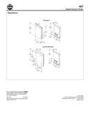 Napkin/Tampon Vendor, Surface Mounted - Bradley - 407-114500