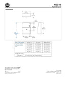 Napkin Disposal, 1.5 Gal, Surface-Bradley - 4722-150000
