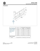 Toilet Tissue Dispenser, Rec, Dual - Bradley - 5124-000000