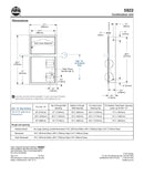 Combination Seat Cover, Toilet Tissue Dispenser and Waste Recessed - Bradley - 5922-000000