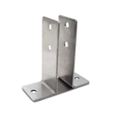Stamped Stainless Steel, X-High Urinal Screen Bracket For 1" Material - 0128