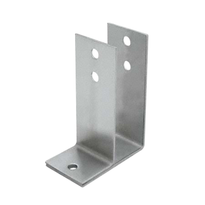 Stamped Stainless Steel, X-High Urinal Screen Bracket For 1" Material - 0166