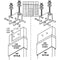 Pilaster Post Anchoring Pack For 3/4" Ceiling Posts 03061