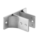 Stamped Stainless Steel, Two Ear 1" Braced Wall Bracket - 0443