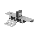 Toilet Stall Door, Stamped Stainless Steel Slide Latch With Keeper - ADA Compliant - 0604