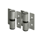 Stamped Stainless Steel, Surface Mounted Door Hinge Set, .125  LH-IN, RH-Out - 0817