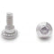 Stainless Steel, 10-24 X 1/2" Pan Head 6 Lobe Shoulder Screw With Center Pin 100 Pk 08823