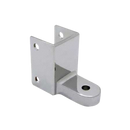 Chrome Plated Zamac Door Hinge Bracket For 1-1/4" Material - 1343