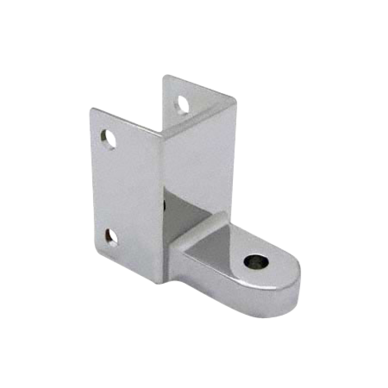 Chrome Plated Zamac Door Hinge Bracket For 1-1/4" Material - 1343