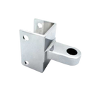 Chrome Plated, Door Hinge Bracket For 1-1/4" Material - 1370