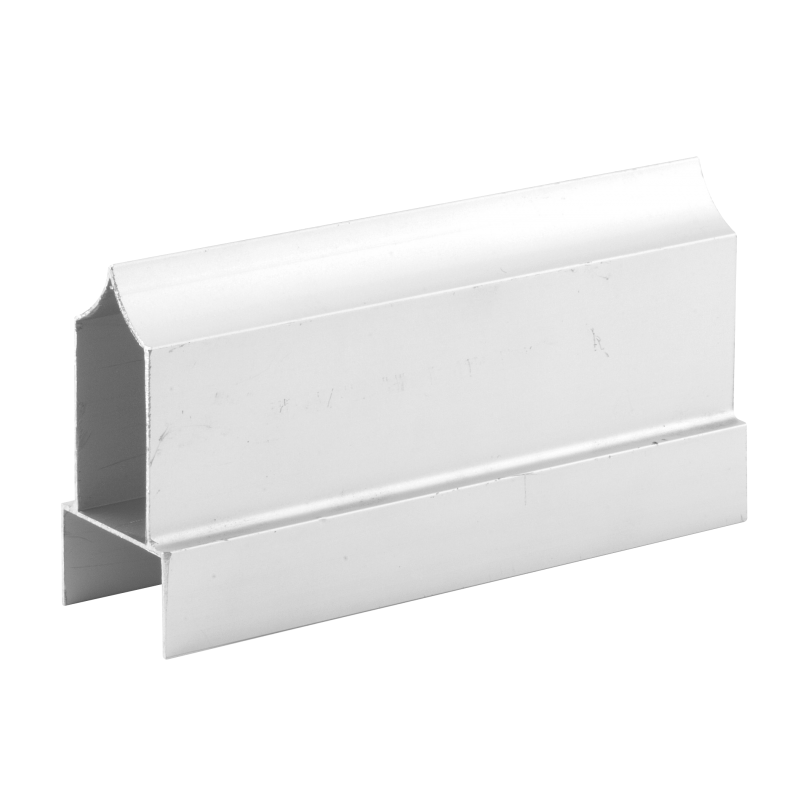 Restroom Compartment Extruded Aluminum Headrail, 8-1/2' Lengths 38005