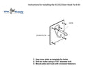 FIX-IT-KIT - Restroom Partition Door Hook 411552