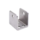Bathroom Stall, Cast Stainless Steel, "U" Bracket for 1" Material - 4191