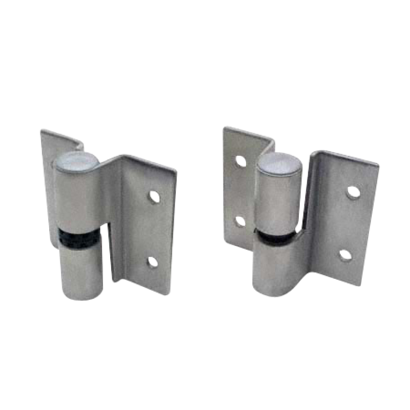 Restroom Compartment, Stamped Stainless Steel, Surface Mounted Door Hinges Assembly 4703