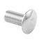 Restroom Compartment Chrome Plated Zamac , 8-32X1/2" Unslotted Barrel Nut 100/PK  4976