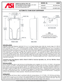 Automatic Foam Soap and Hand Sanitizer Dispenser - ASI-20365