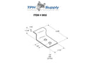 Bathroom Partition, Stainless Steel Coat Hook, Single Coat Hook 0652