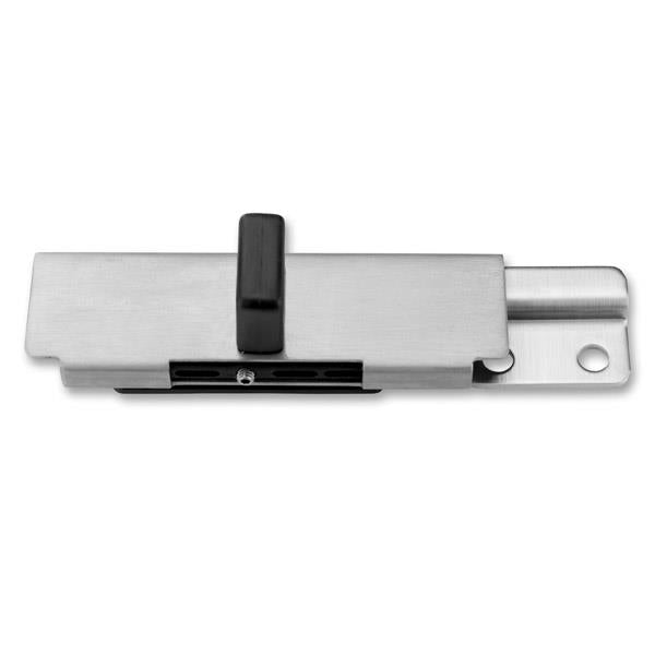 Surface Mount Slide Latch With Keeper Bobrick Style, Stainless Steel - ADA Compliant - 0909