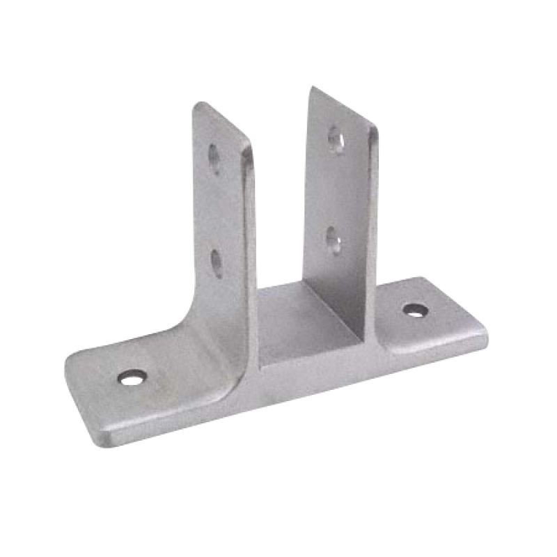 Commercial restroom partition brackets