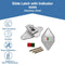 Surface Mount Slide Latch With Indicator - For 3/4", 7/8" or 1" Door - ADA Compliant - 45059