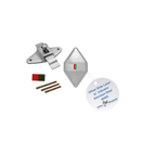 Surface Mount Slide Latch Offset With Indicator - ADA Compliant - 1", 7/8", 3/4" Door 45065
