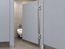 Surface-Mount Toilet Partition Door Hinge Set – Stamped Stainless Steel, LH Inswing/RH Outswing – 4704