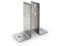 Stamped Stainless Steel, Angle L Bracket - Set of 4 - 0132