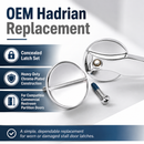 Commercial Toilet Partition Concealed Replacement Door Latch - ADA Compliant - Hadrian-601150