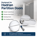 Commercial Toilet Partition Concealed Replacement Door Latch - ADA Compliant - Hadrian-601150