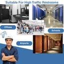 Toilet Compartment, Stainless Steel, Pilaster Support Bracket To Accept 1" Bathroom Stall Material - 013502