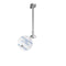 Toilet Compartment, Stainless Steel, Pilaster Support Bracket To Accept 1" Bathroom Stall Material - 013502