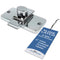 Chrome Plated Satin Finish, Surface Mount Slide Latch - ADA Compliant - 9869