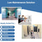 Bathroom Partition Door Stainless Steel 4 Hole Surface Mounted Slide Latch - ADA Compliant - 4698