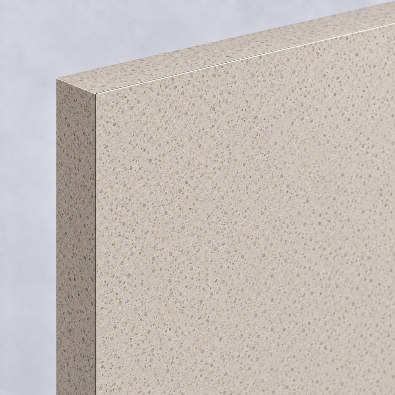 Plastic laminate commercial restroom partition