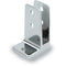 Chrome Plated Zamac, One Ear Urinal Screen Bracket for 1/2" Material - 1147