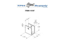 Extruded Aluminum U Bracket For 1/2" Material - 5187