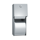 Toilet Tissue Dispenser, Twin Hide-A-Roll - ASI-0030