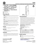 Diplomat Series - Towel Dispenser/Waste Receptacle, 12 Gal, Recessed - Bradley-2A05-000000