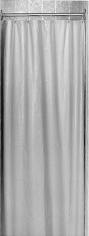 Shower Curtain, Vinyl, White-Bradley-9537-367200