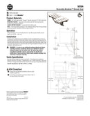 Shower Seat Reversible HDPE-Bradley - 9594-000000