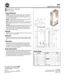 Napkin/Tampon Vendor, Recessed - Bradley - 401-450000