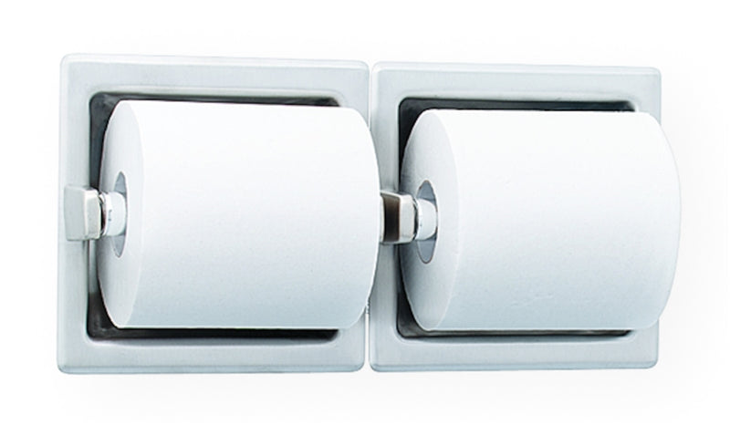 Toilet Tissue Dispenser, Rec, Dual - Bradley - 5124-000000